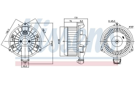 Interior ventilation 87739 Nissens