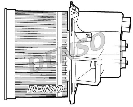 Interior ventilation DEA09061 Denso
