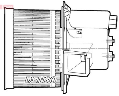 Interior ventilation DEA09061 Denso, Image 2