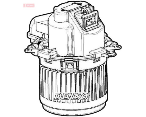 Interior ventilation DEA23025 Denso