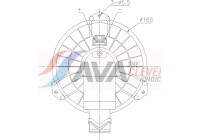 Interior ventilation FD8725 Ava Quality Cooling
