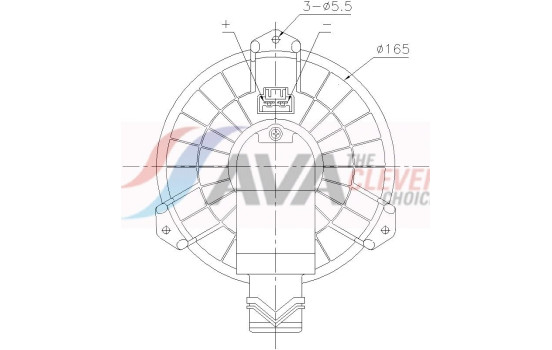 Interior ventilation FD8725 Ava Quality Cooling