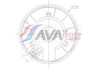 Interior ventilation FD8726 Ava Quality Cooling