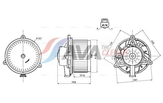 Interior ventilation OL8752 Ava Quality Cooling