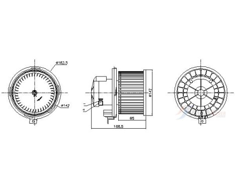 Interior ventilation RT8688 Ava Quality Cooling