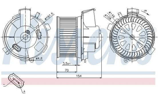 stove fan 87021 Nissens, Image 6