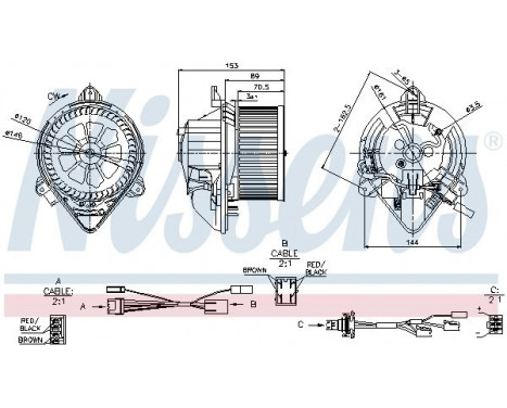 stove fan 87050 Nissens, Image 6