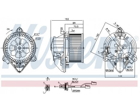 stove fan 87053 Nissens, Image 6