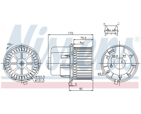 stove fan 87061 Nissens, Image 6