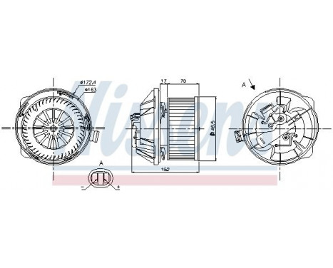 stove fan 87065 Nissens, Image 6