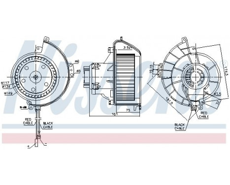 stove fan 87188 Nissens, Image 4