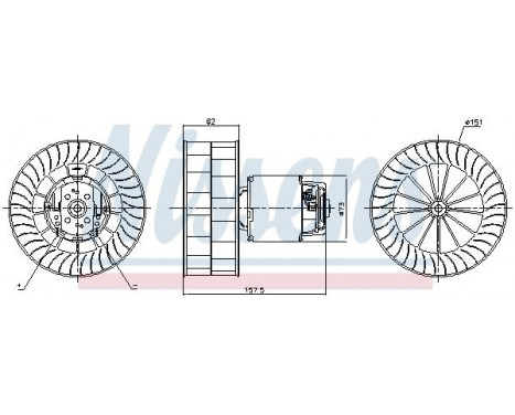 stove fan 87253 Nissens, Image 6