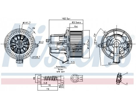 stove fan 87294 Nissens, Image 6