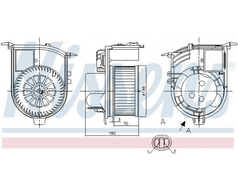 stove fan 87398 Nissens, Image 6