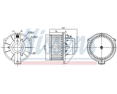 stove fan 87429 Nissens, Image 5