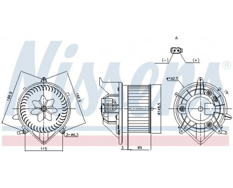 stove fan 87433 Nissens, Image 5