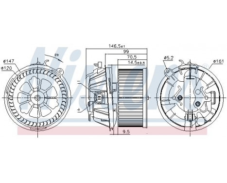 stove fan 87481 Nissens, Image 6