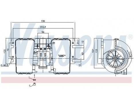 stove fan 87486 Nissens, Image 6