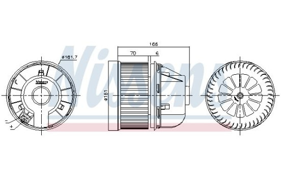 stove fan 87490 Nissens, Image 6