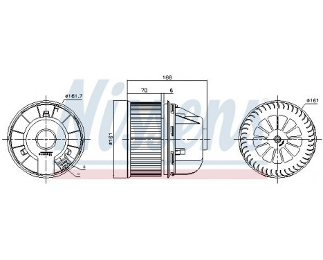 stove fan 87491 Nissens, Image 6