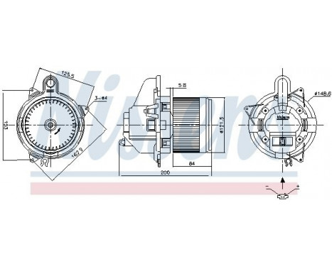 stove fan 87501 Nissens, Image 6