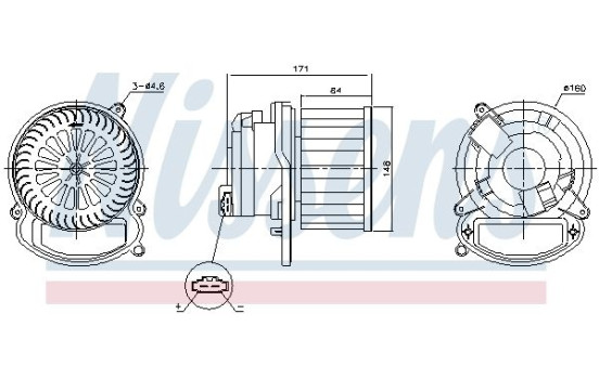 stove fan 87506 Nissens, Image 6