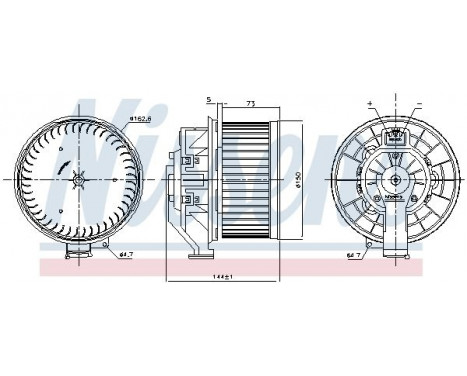 stove fan 87532 Nissens, Image 6