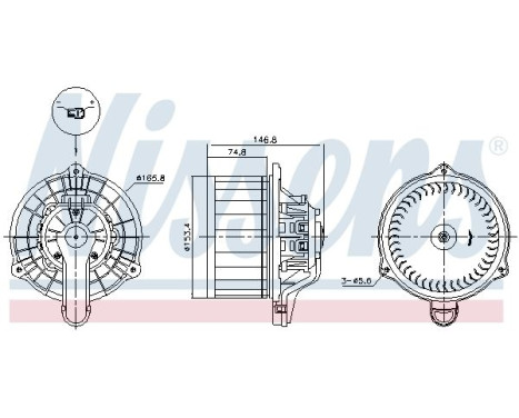 stove fan 87564 Nissens