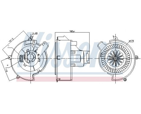 stove fan 87707 Nissens, Image 6