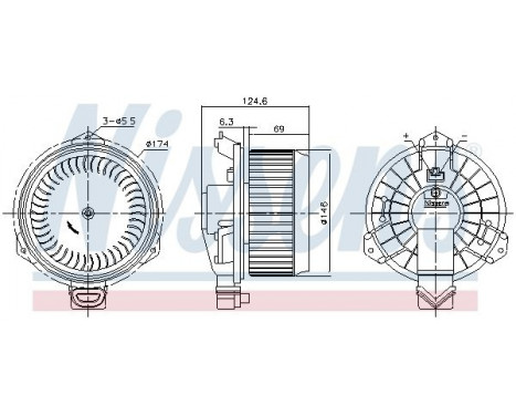 stove fan 87727 Nissens, Image 6