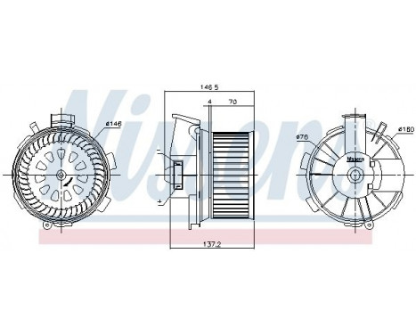 stove fan 87744 Nissens, Image 6