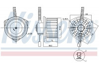 stove fan 87753 Nissens