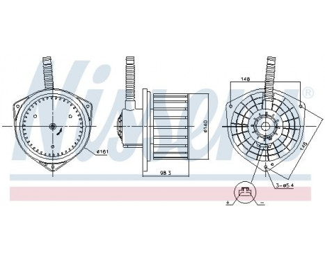 stove fan 87755 Nissens, Image 6