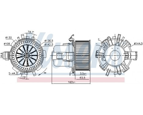 stove fan 87763 Nissens, Image 6