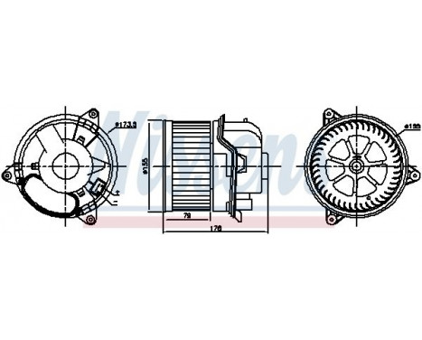 stove fan 87784 Nissens, Image 5