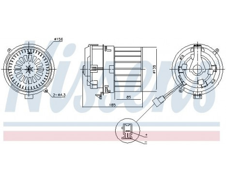 stove fan 87791 Nissens, Image 6