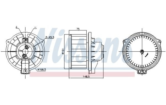 stove fan 87795 Nissens, Image 6
