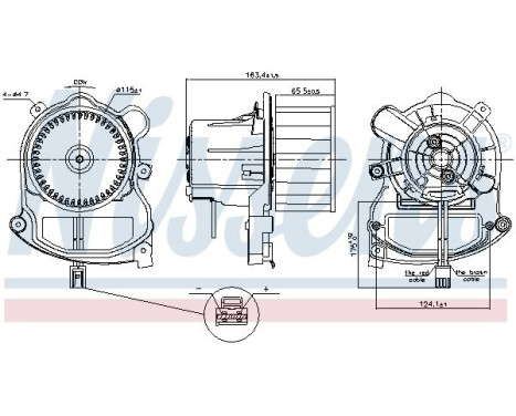 stove fan 87801 Nissens, Image 6