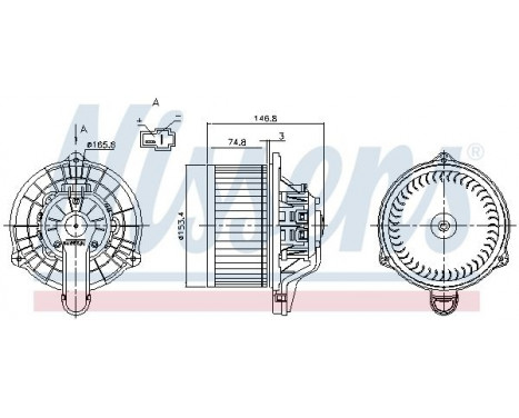 stove fan 87816 Nissens, Image 6