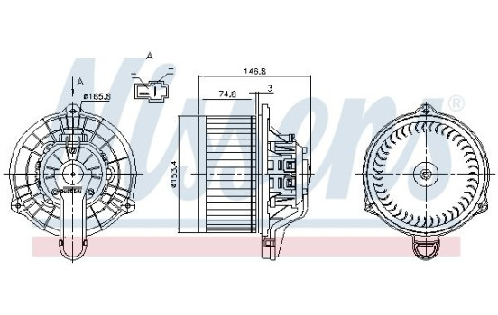 stove fan 87816 Nissens, Image 6