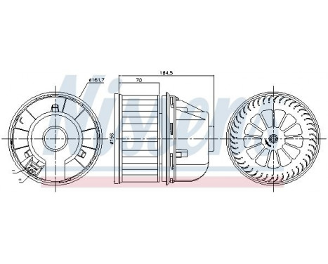 stove fan 87817 Nissens, Image 5