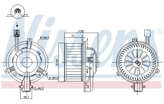 stove fan 87825 Nissens, Image 5