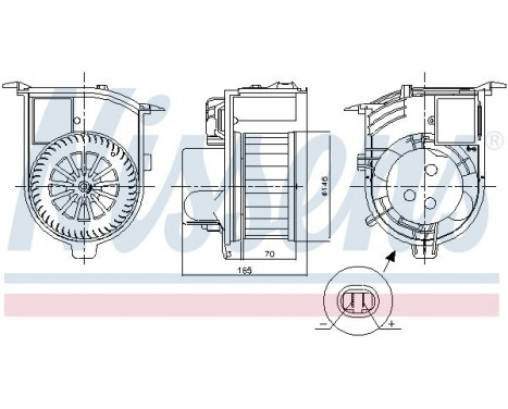 stove fan 87843 Nissens, Image 5