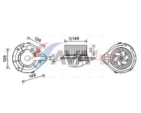 stove fan AI8370 Ava Quality Cooling