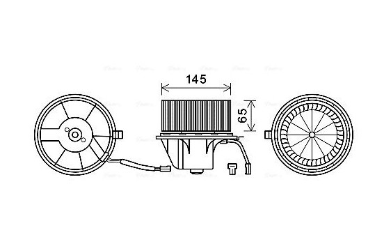 stove fan AI8375 Ava Quality Cooling