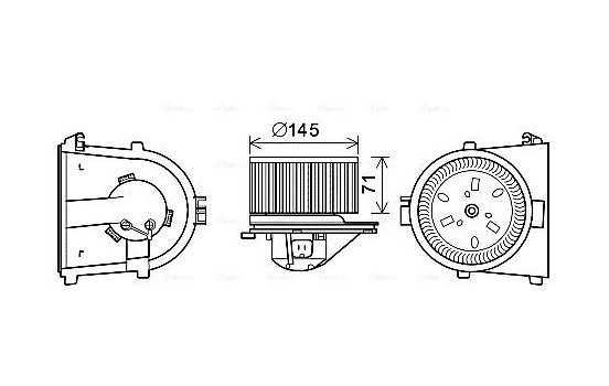 stove fan AI8376 Ava Quality Cooling