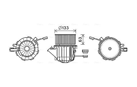 stove fan AI8394 Ava Quality Cooling