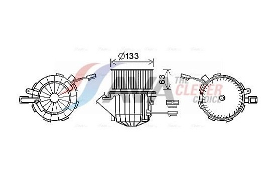 stove fan AI8394 Ava Quality Cooling