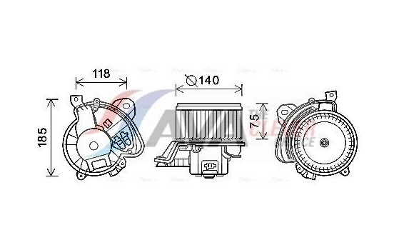 stove fan AL8135 Ava Quality Cooling