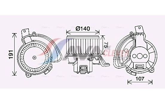 stove fan AL8155 Ava Quality Cooling